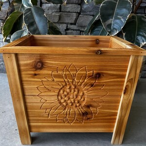 Outdoor Cedar Planter Box