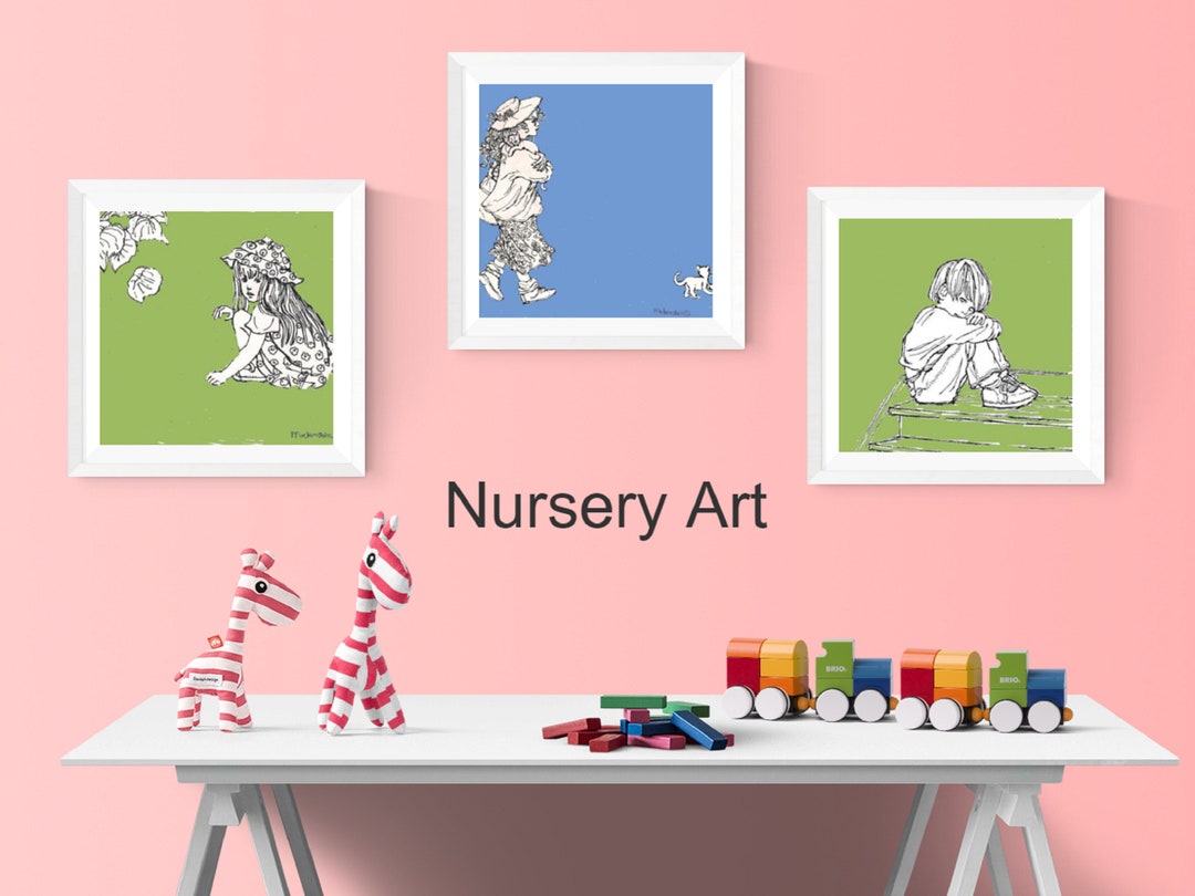 Nursery Art Minimalist Childs Room Decor, INSTANT PRINTABLE Instant ...