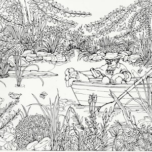 Coloriage Imprimable Telechargement Instantane De La Page Etsy