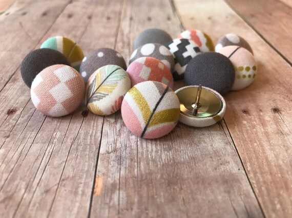 Push Pins Boho Push Pins Decorative Push Pins Map Pins Etsy
