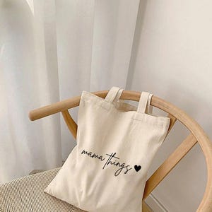 Mom Bag - Tote Bag, Mothers Day Gift, Eco Friendly Bag, Mom Tote Bag, Gifts for Mom, Travel Bag New Mom Gift Beach Tote Mothers Day Gift Bag