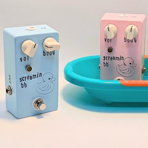 Coffee Table Effects Screamin&#39; BB Overdrive - classic overdrive guitar effect pedal - handmade in the USA