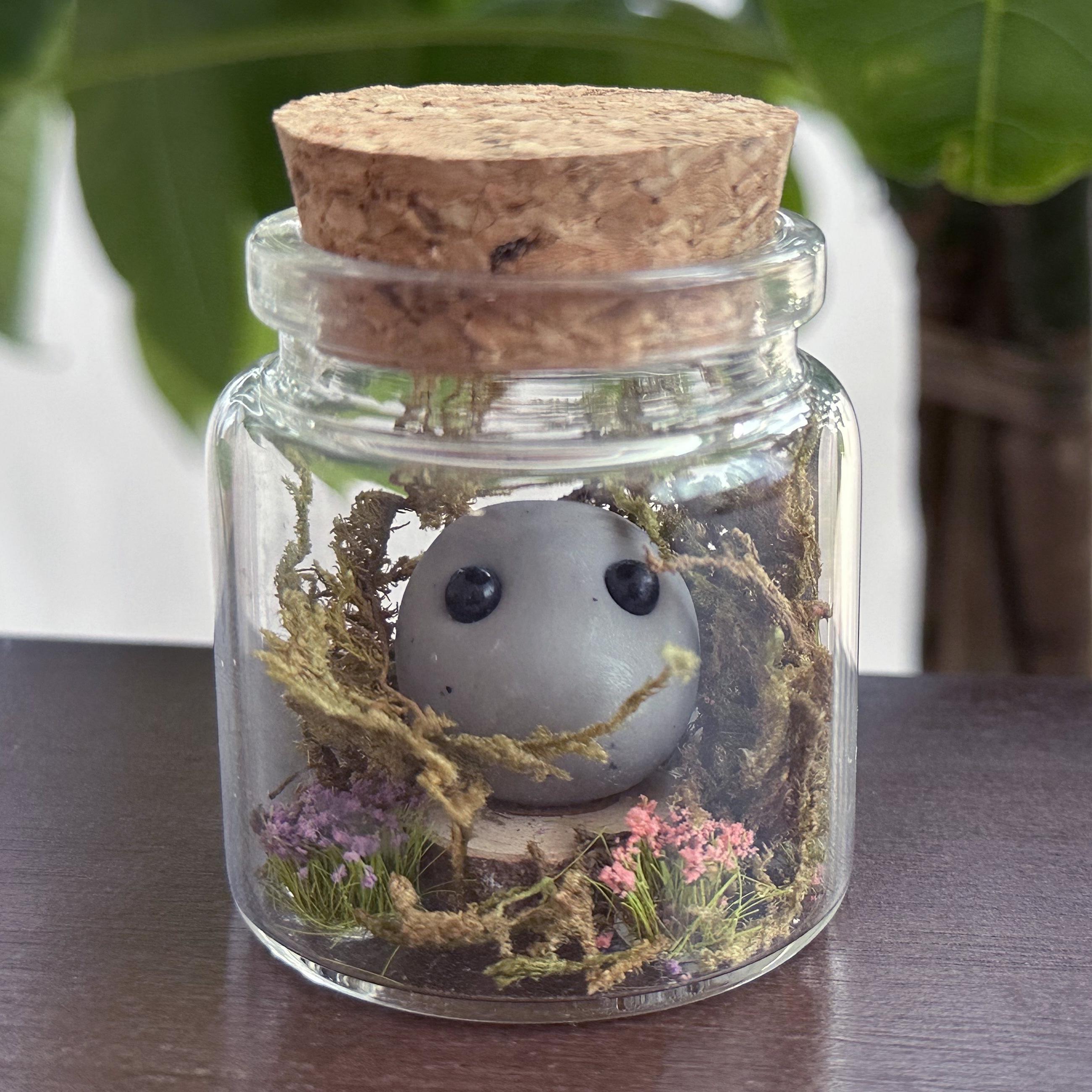 Little Rocklings - Cute Pet Rock in A Jar, Desk Buddy, Rock Companion ...