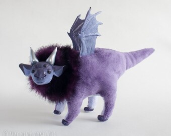 RESERVED /// Purple Plumpkin and Grey Plumpkin for Laurie