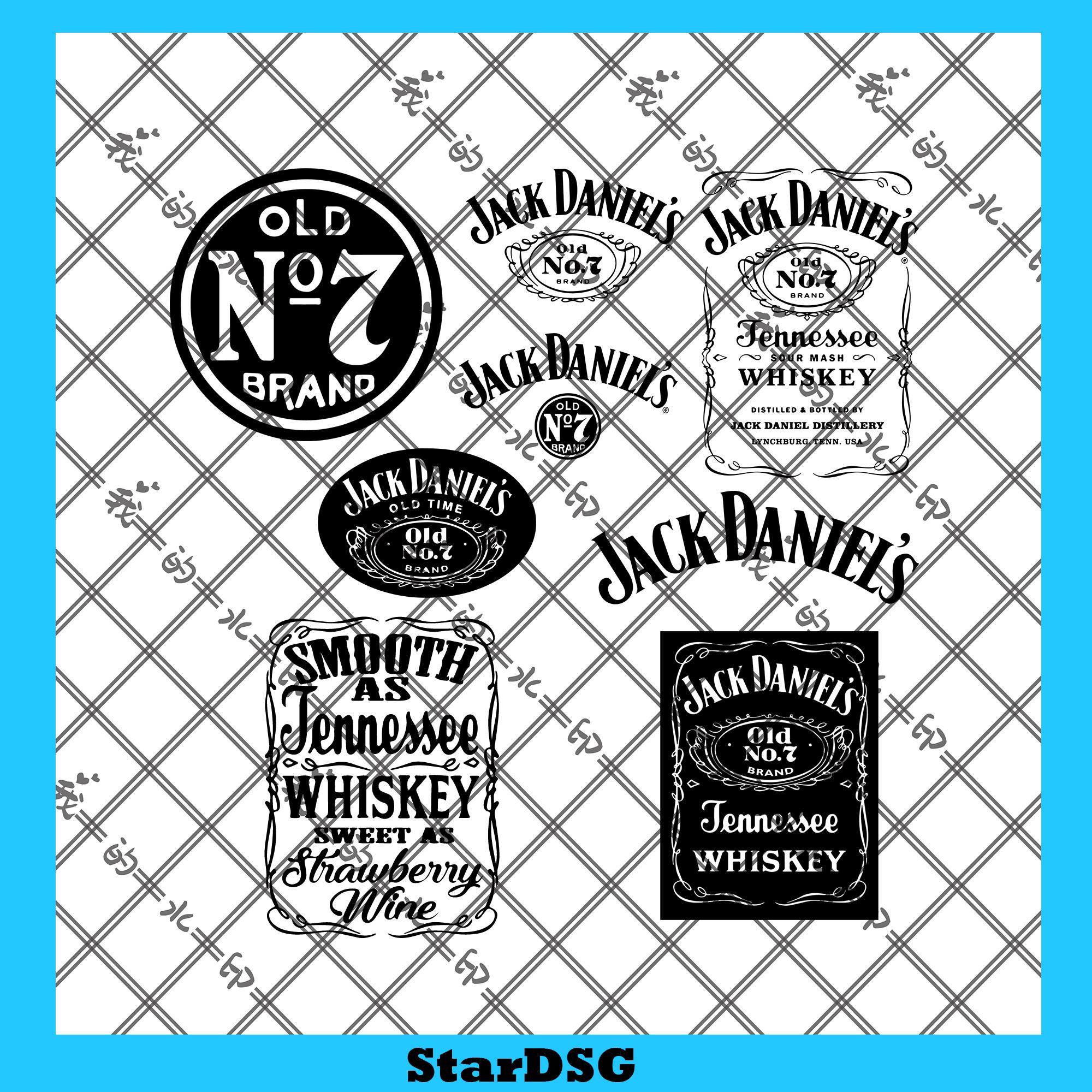 jack daniels label svg - etsy canada