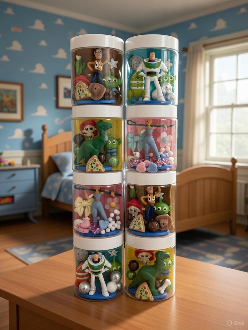 Sensory Play-deegpot | Feestartikelen met Toy Story-thema | Kids Busy Bag-activiteit afbeelding 1