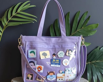 Ita Bag – Kawaii Clear Display Shoulder Tote with Insert (Upgrade & Classic Versions)