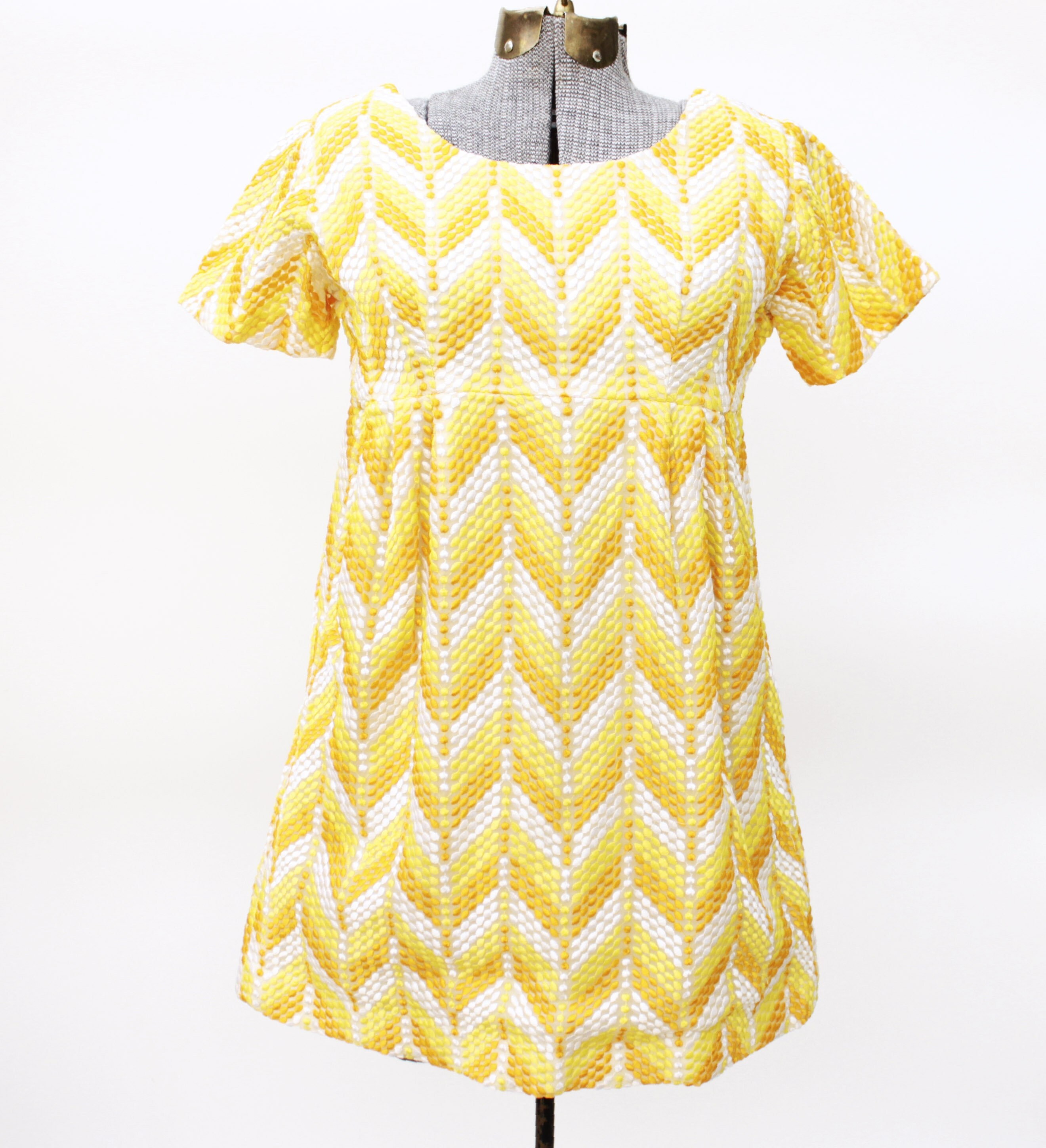 Orange Chevron Dress - Etsy