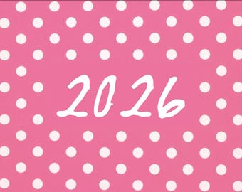 2026 Scrapbook Kalender Vorlage | Bearbeitbarer Canva-Fotokalender | Druckbares personalisiertes Geschenk