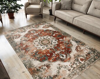 Bohemian Medallion Rug, Gothic Decor, Medieval Fantasy Rug, Doormats, Living Room Rug, Unique Gift, Custom Rug, Traditional Carpet, Vintage