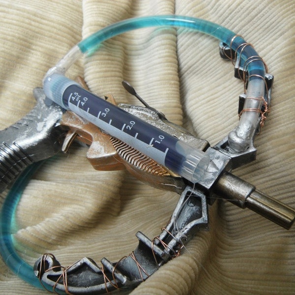 Chemoeffective Crossbow Blaster, WORKING steam punk gun
