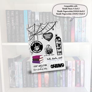 Printable Kindle Insert for Clear Case | Kindle Paperwhite | Kindle Decor | Digital Download | Dark Romance | Smut | Kindle Insert