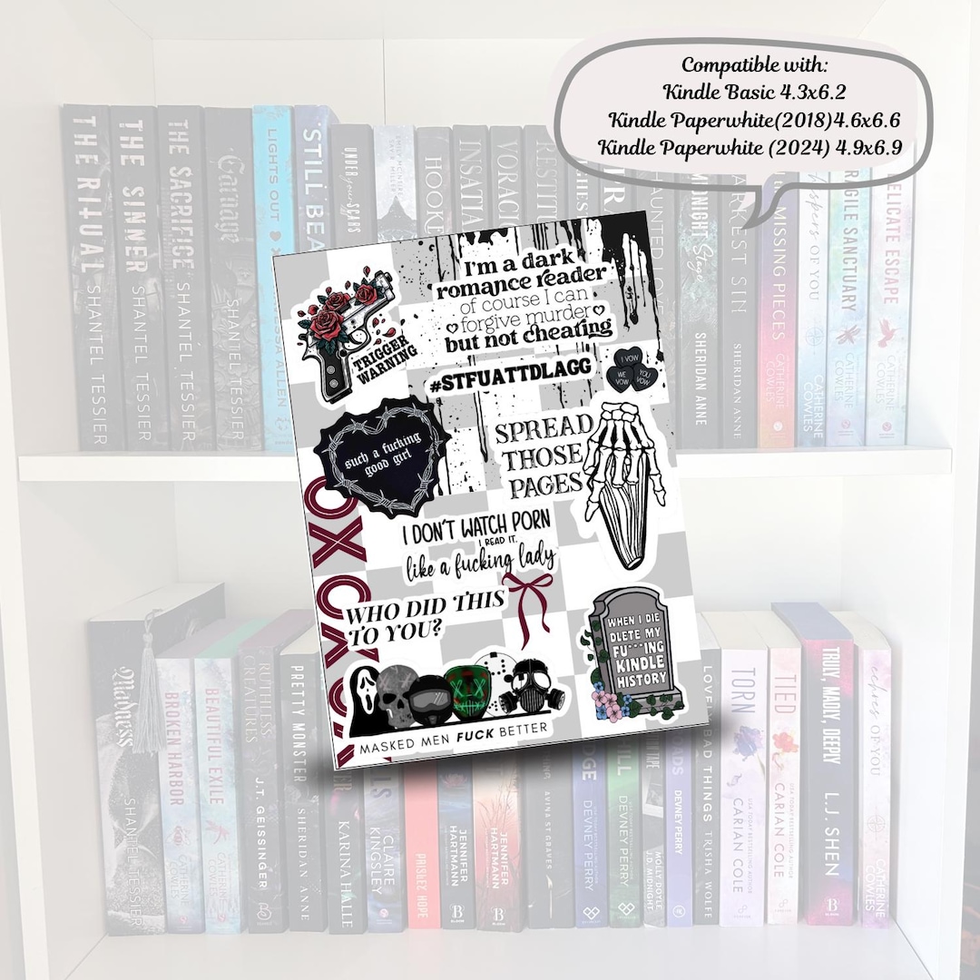 Printable Kindle Insert for Clear Case | Kindle Paperwhite | Kindle ...