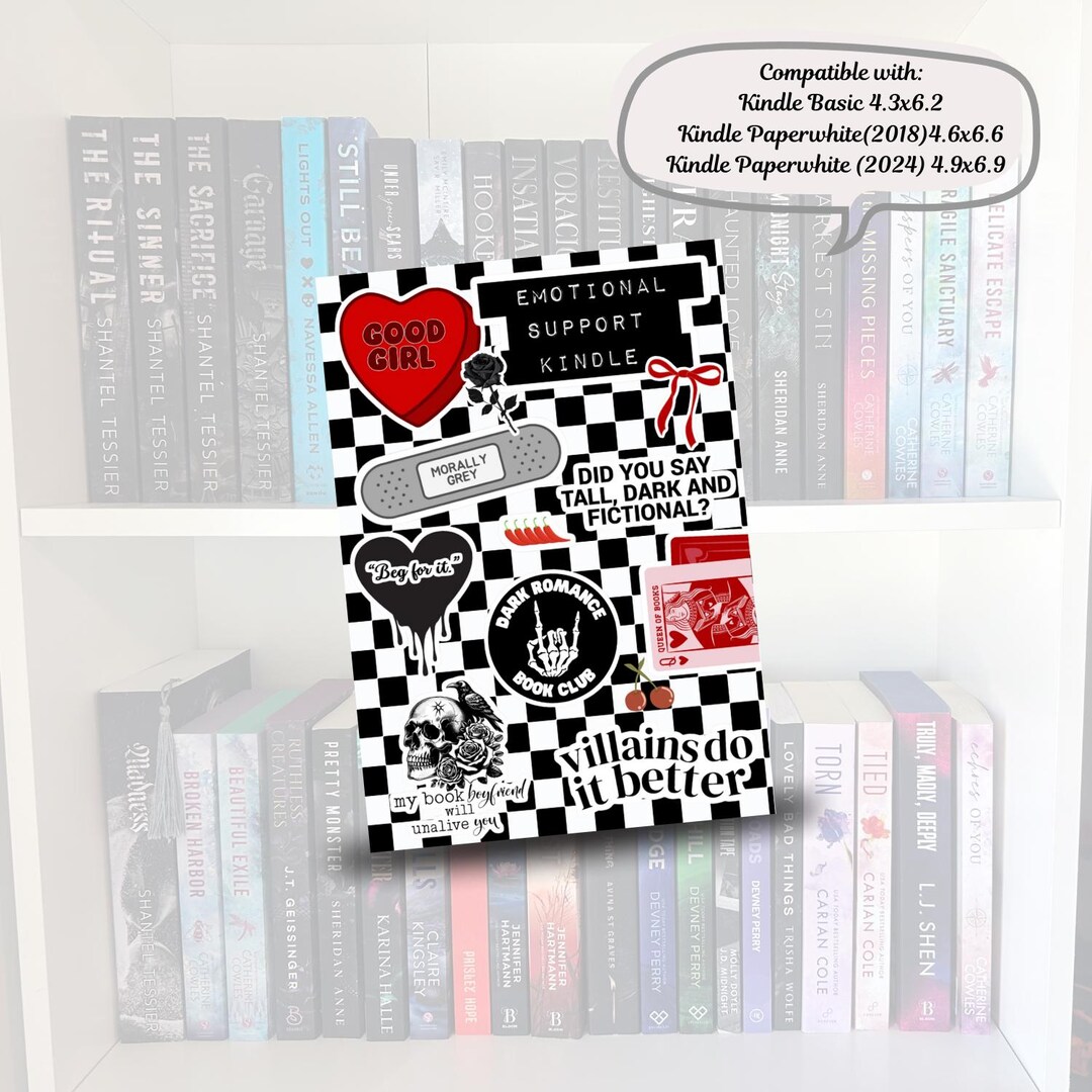 Printable Kindle Insert for Clear Case | Kindle Paperwhite | Kindle ...
