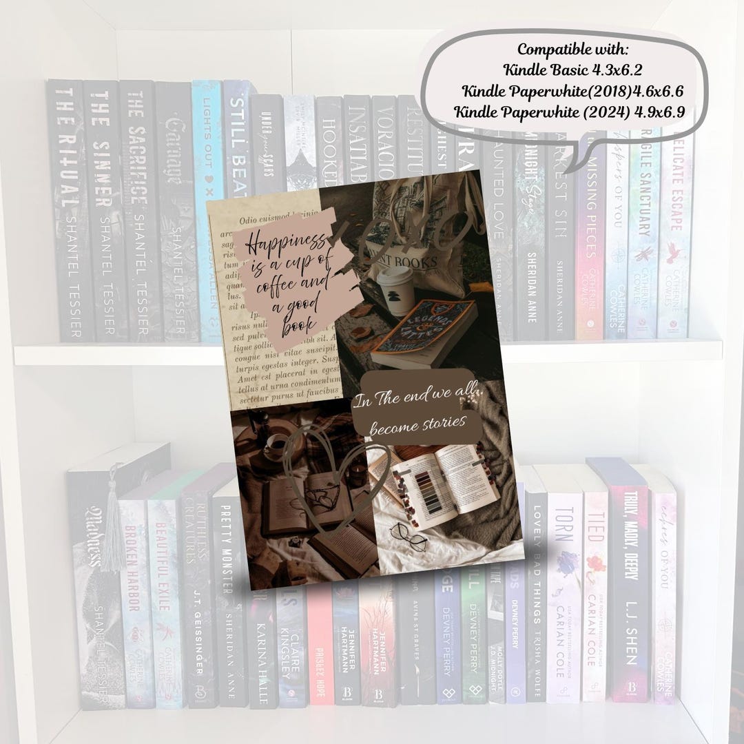 Printable Kindle Insert for Clear Case | Kindle Paperwhite | Kindle ...