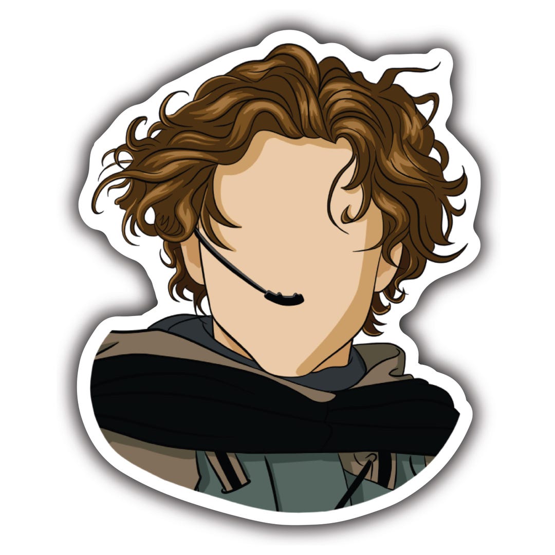 Faceless Paul Atreides Sticker | Dune Vinyl Decal | Sci-fi Art Sticker ...