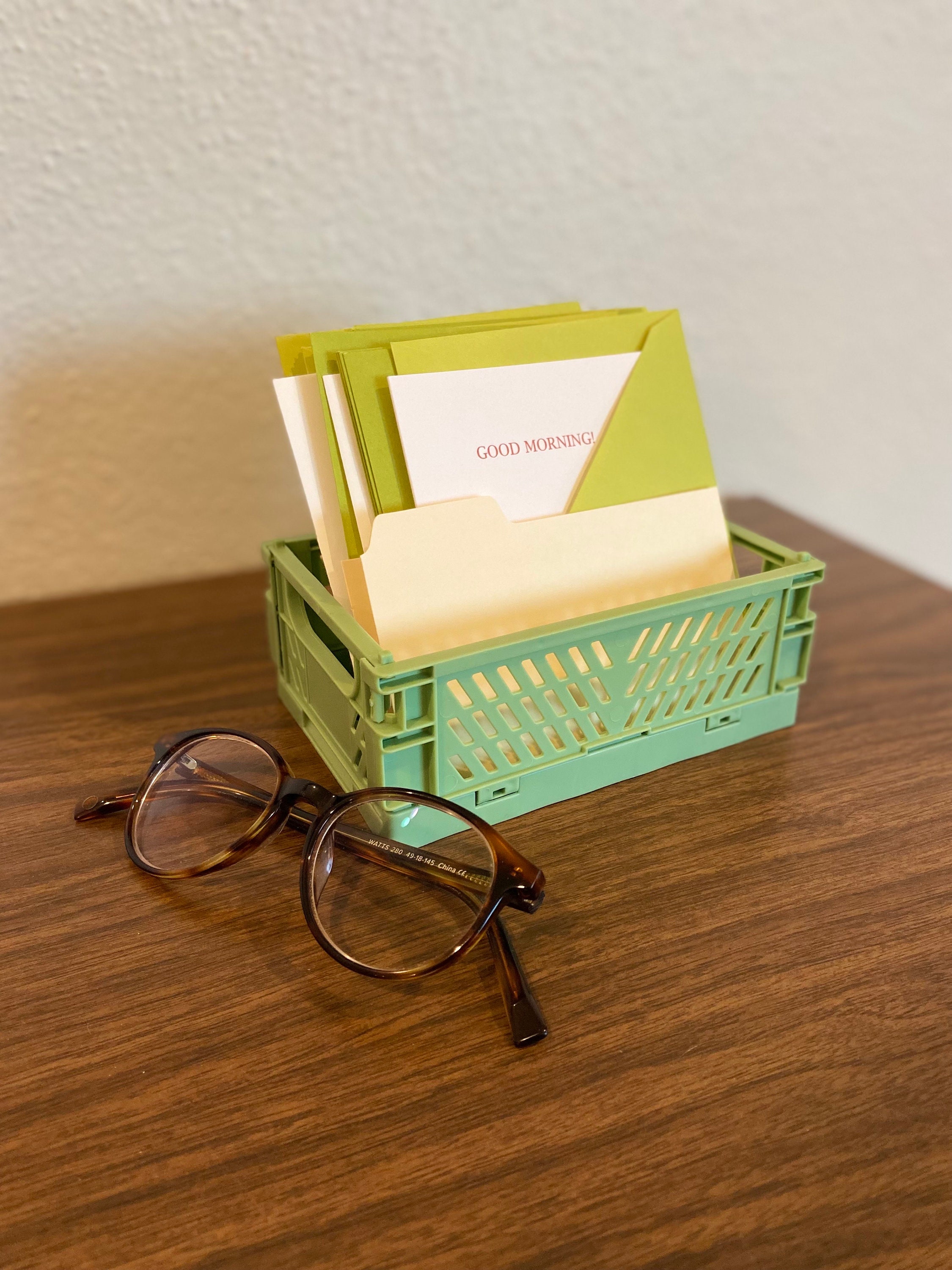 Greeting Card Organizer with Dividers