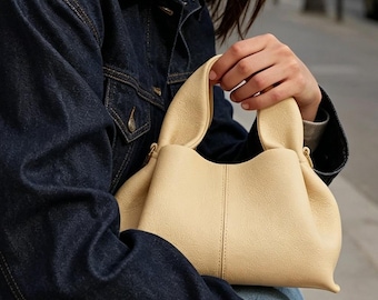 Sac en cuir structuré à poignée supérieure, sac à main bandoulière, sac à main de créateur pour femme, sac à bandoulière, sac de bureau et décontracté chic