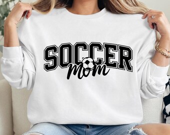 Personalized Soccer Mom PNG – Sports Shirt Design for Sublimation & Cricut