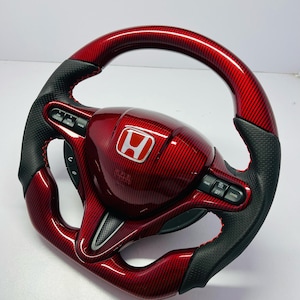 Honda Civic FD2 Carbon fiber steering wheel for 2006 to 2012