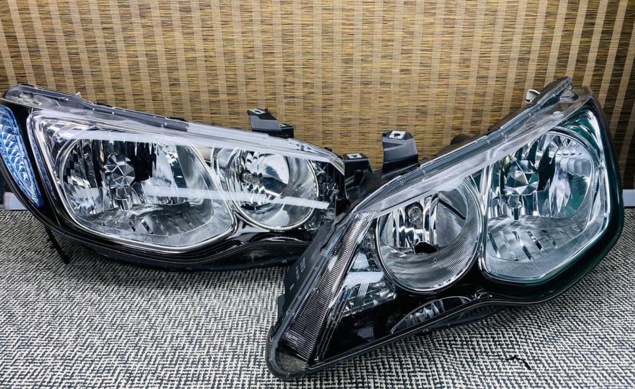ホンダ純正 fd1 fd2 fd シビック タイプR HID ヘッドライト 両側