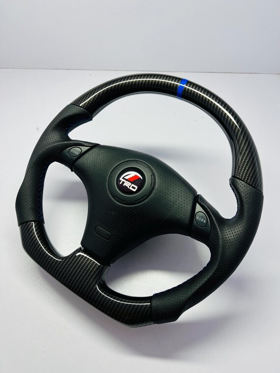 Toyota Trd Customize Carbon Fiber Steering Wheel MK4 CELICA MR2 MR