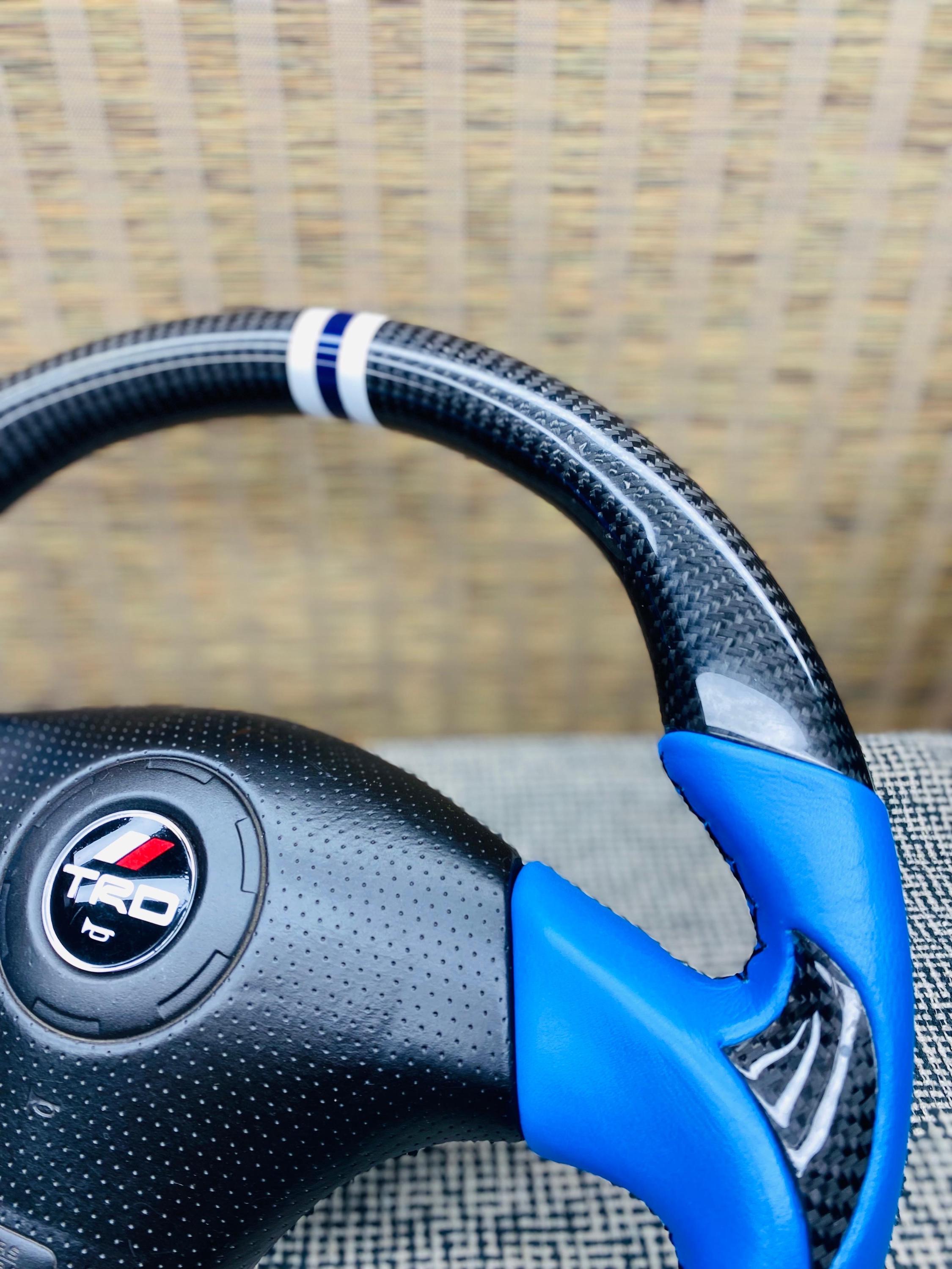 トヨタTRDカスタマイズカーボンファイバーステアリングホイールMK4