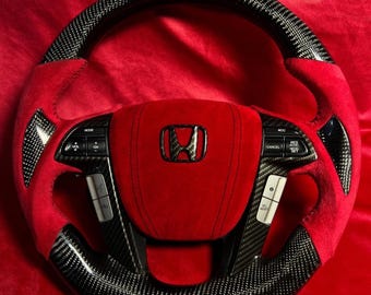 Honda Accord 2008-12 Real Carbon Fiber Steering Wheel