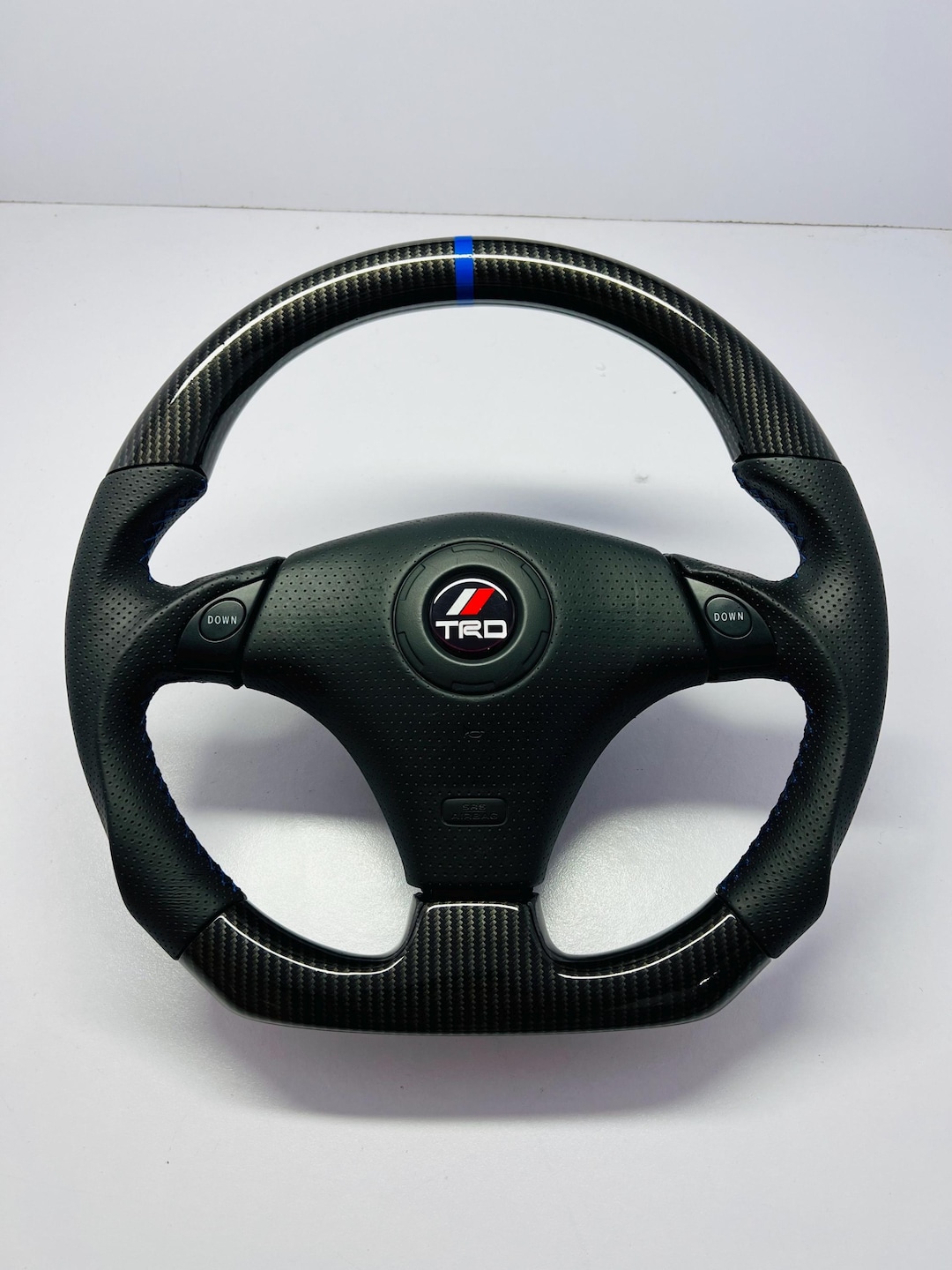 Toyota Trd Customize Carbon Fiber Steering Wheel MK4 CELICA MR2 MR