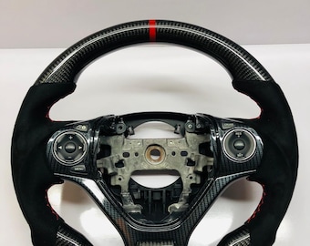 Volante de fibra de carbono para Honda Civic 2012-2015