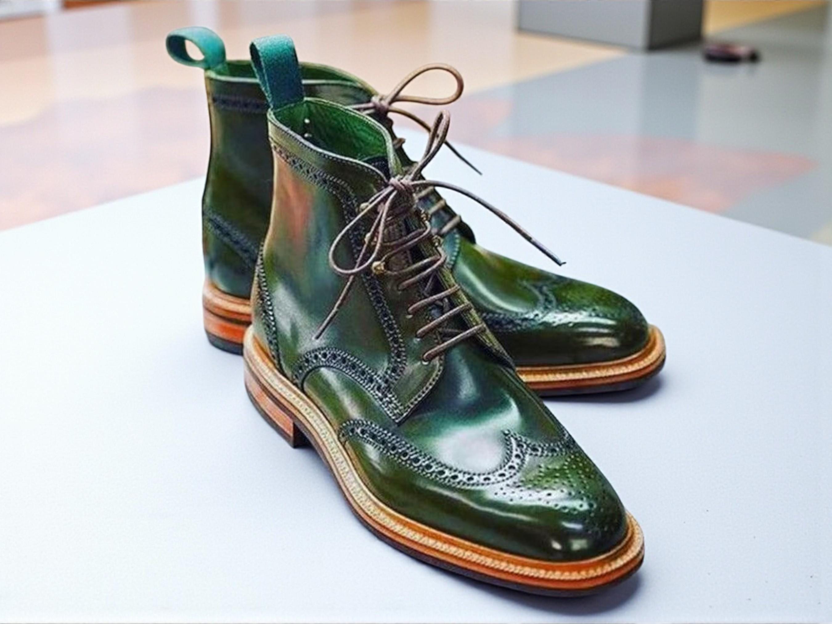 dark green dress boots Mens Bestseller 2026-7