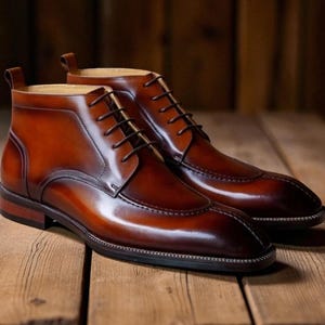 Handmade Tan Calf Leather Chukka Boots - NewBally Designs