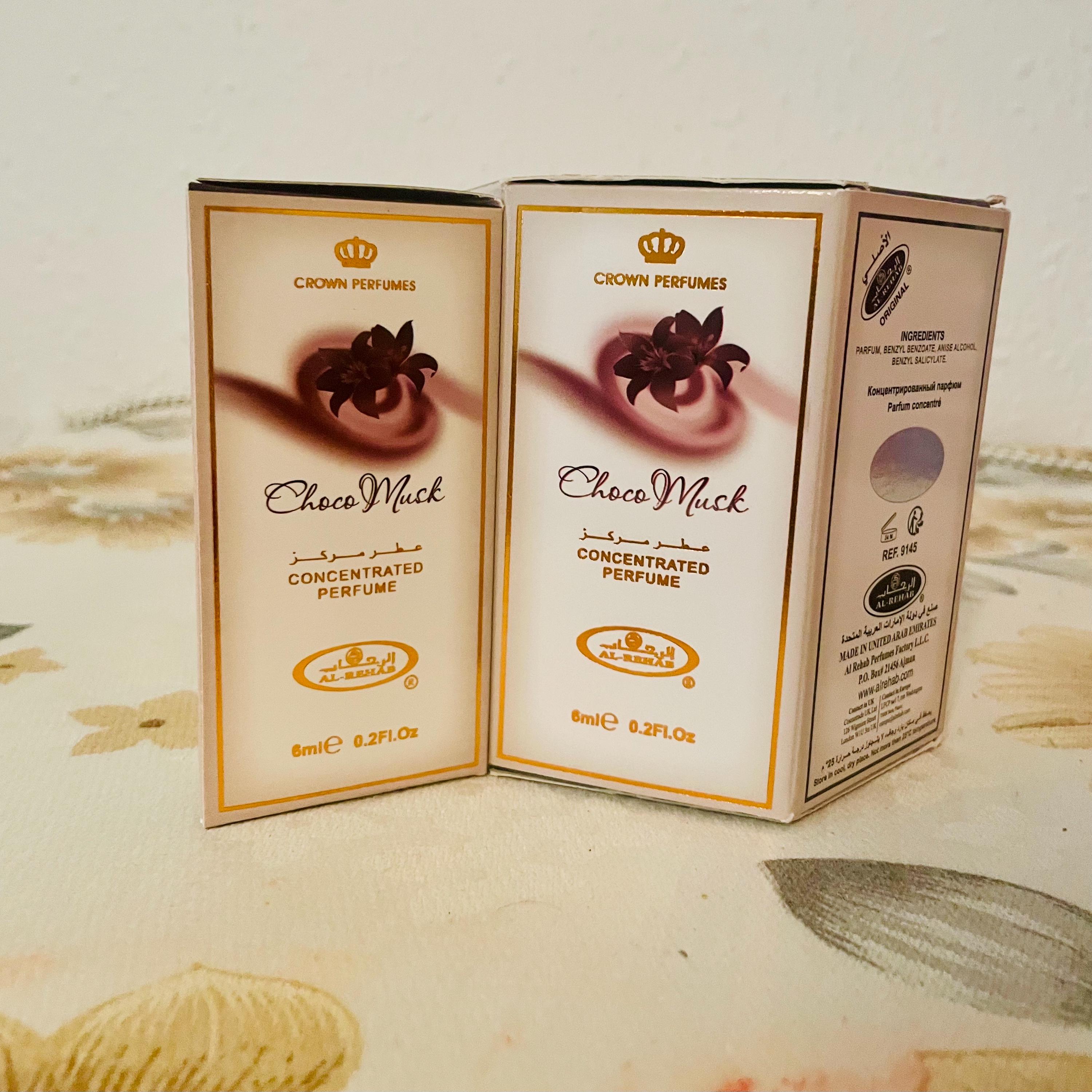 Choco Musk Alrehab Perfume Roll on 6ML by Al-rehab Australia