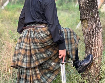 Grand kilt écossais traditionnel du 16e siècle Grand kilt pour homme disponible dans plus de 50 motifs écossais