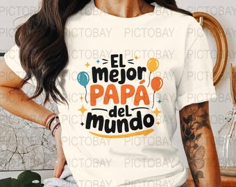 Happy Dia del Padre SVG Cut File - Father's Day Spanish Digital Download