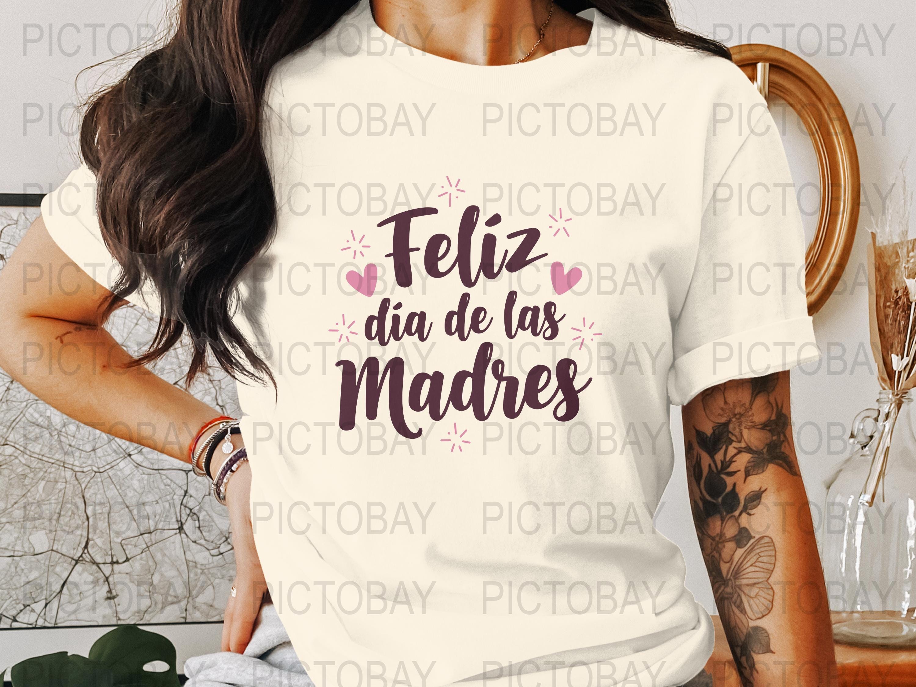 Dia De Las Madres SVG PNG | Mother's Day Digital Download | Spanish ...