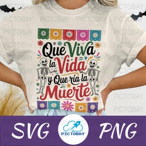 Dia de los Muertos PNG Sublimation Image | Sugar Skull Digital Download | Mexican Day of the Dead Art | Calavera Clipart for Crafts