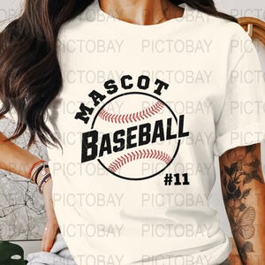 Baseball SVG PNG Clipart, Sports Digital Download, Baseball Cut File for Cricut, Silhouette, Instant Download