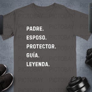 Dia del Padre SVG | Father&#39;s Day Digital Cut File | Spanish Dad Clipart | Instant Download