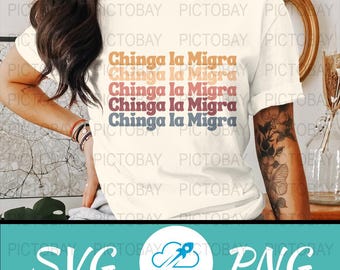Chinga la Migra SVG PNG | Anti-Ice Digital Download | Protest Art | Activist Graphics | Immigration Rights