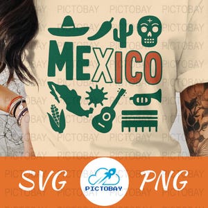 Mexico SVG PNG Sublimation | Aztec Design Shirt | Digital Download