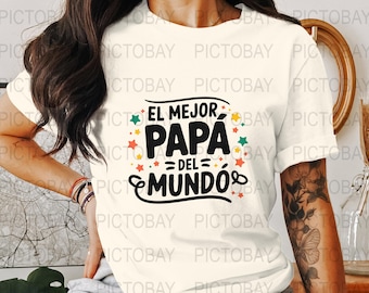 Feliz Día del Padre SVG, Spanish Father's Day Digital Cut File, Instant Download, Cricut & Silhouette Compatible