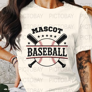 Baseball SVG PNG Clipart | Digital Download | Sports Craft Cutting File