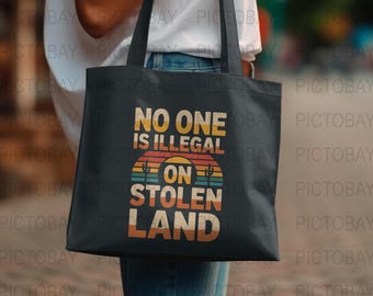 Social Justice "No One Is Illegal" SVG PNG, Activism Art (Digital Download)
