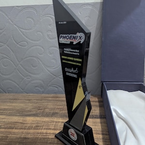 Custom Acrylic Award  Trophy – Elegant Recognition Gift