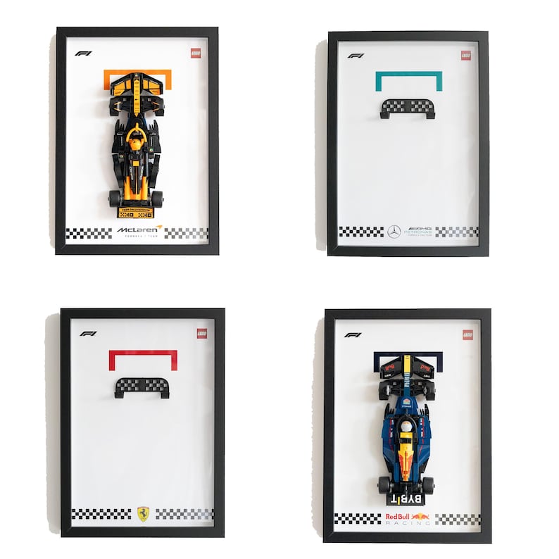 Framed Display for F1 LEGO® Speed Champions [wall Mounted] - Etsy