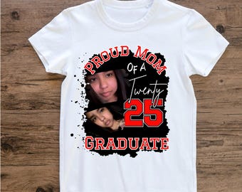 Proud Mom T Shirt “Template Only”