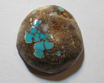 Cabine naturel turkoois .... 20 x 19 x 6 mm ..... B2191