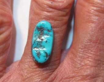 Natuurlijke Kingman Turquoise cabine ...... 16 x 8 x 4,8 mm ... B2424