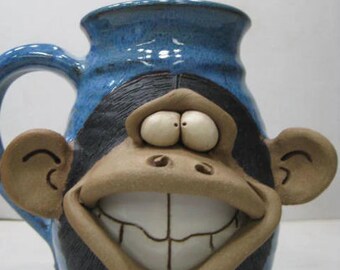 Happy Monkey Mug .